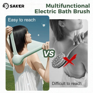 SAKER® Multifunctional Electric Bath Brush
