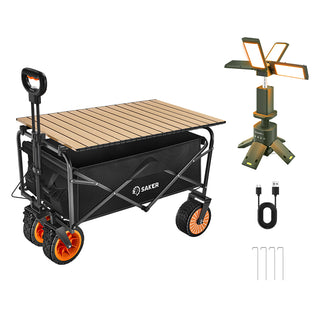 SAKER® Electric Folding Wagon