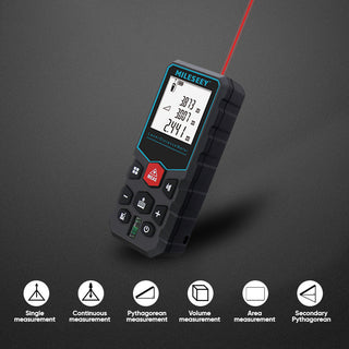 SAKER® Accuracy Laser Measurement Tool（m/ft/in/ft+in）