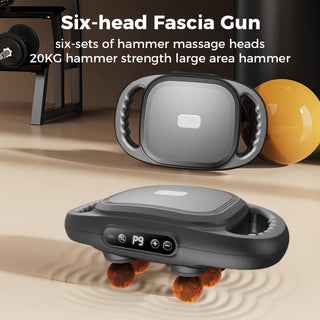 SAKER 6-Head Massage Gun