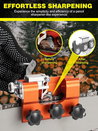 SAKER Multipurpose Portable Chain Saw Blade Sharpener