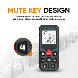 SAKER® Accuracy Laser Measurement Tool（m/ft/in/ft+in）