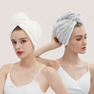 SAKER® Coral Fleece Hair Drying Cap