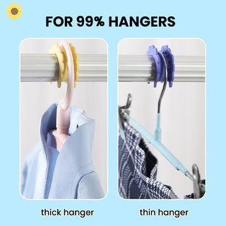 SAKER® Silicone Windproof Clothes Hanger Fixed Hook