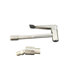 SAKER® Grease Gun Coupler for Narrow Spaces with Gimbal Joint