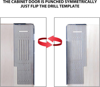 SAKER Cabinet Door & Drawer Hardware Installation Template Kit Include Drill Bit