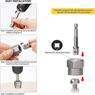 SAKER Bolt Extractor Set