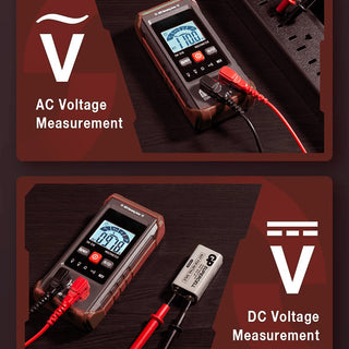 SAKER Digital Multimeter（RED)