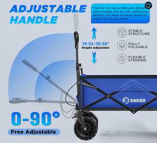 SAKER® Electric Folding Wagon