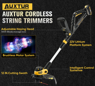 AUXTUR 22V Cordless String Trimmers