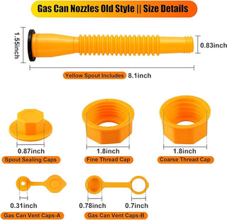 SAKER® Gas Can Spout Replacement