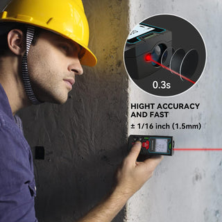 SAKER® Accuracy Laser Measurement Tool（m/ft/in/ft+in）