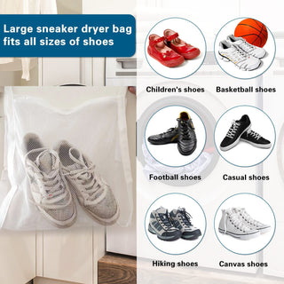 SAKER® Sneaker Wash & Dry Net Bag